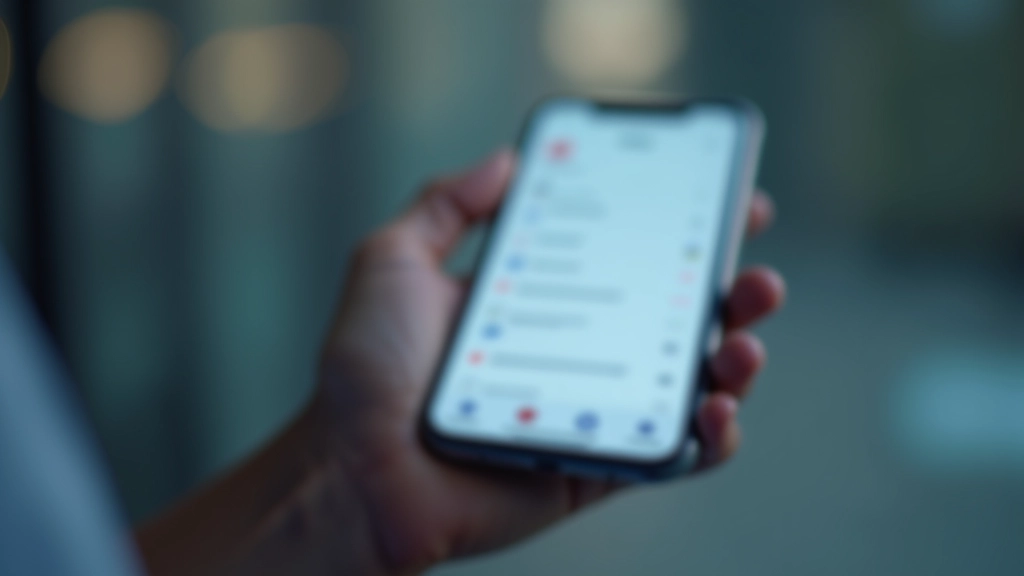 Multiple smartphone notifications displayed on mobile phone screen showing distraction sources during work time