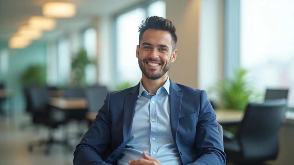 Person looking satisfied and accomplished after completing focused work session at desk